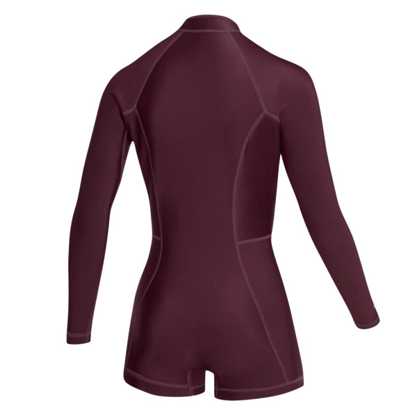 Гидрокостюм Mystic Lunar Longarm Shorty 2/2mm Fzip Oxblood Red