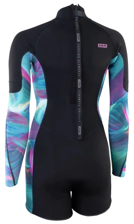 Гидрокостюм Ion Amaze Shorty 2.0 LS BZ tropical-palm-glitch