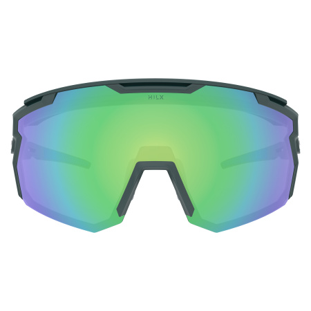 Очки HILX Samurai Matt Solid Seaweed Green / Green Polarized Lens + Clear Lens