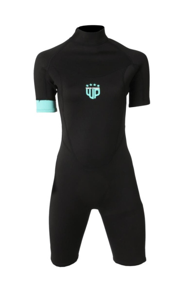 Гидрокостюм женский Wave Power Women 2/2 Shorty Black/Seafoam