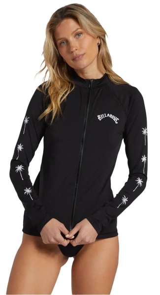 Лайкра для серфинга Billabong Core LS Zip Front Rg Black 2024