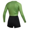 Гидрокостюм Mystic Lunar Longarm Shorty 2/2mm Fzip Soft Green