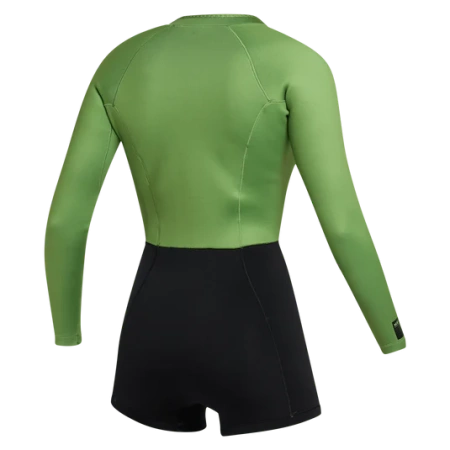 Гидрокостюм Mystic Lunar Longarm Shorty 2/2mm Fzip Soft Green