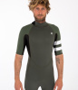 Гидрокостюм Hurley 2/2 mm Springsuit Bzip Shaded Olive