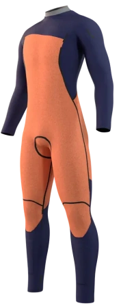 Гидрокостюм Mystic Marshall 3/2mm Full Fzip Black