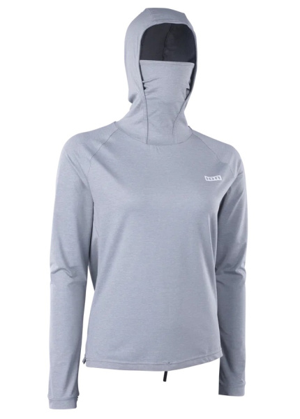 Лакра с капюшоном Ion Wetshirt Storm Pro LS Women Grey-Melange