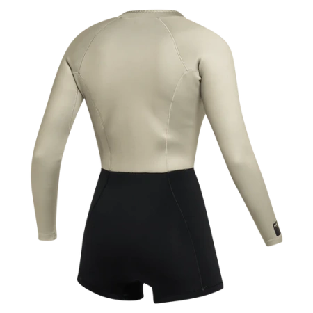 Гидрокостюм Mystic Lunar Longarm Shorty 2/2mm Fzip Dirty White