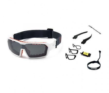 Солнцезащитные очки  Ocean Glasses Chameleon Matte White+Smoke 2021