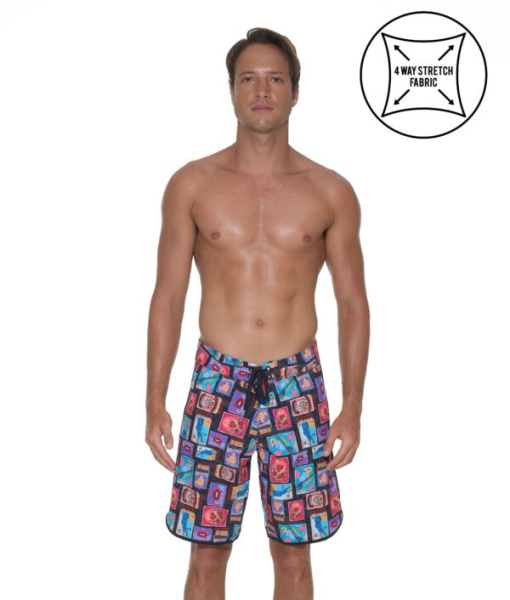 Бордшорты мужские 69Slam Jordan Korek KOR 4‑Ways Stretch Boardshort SLWKOR-PM 