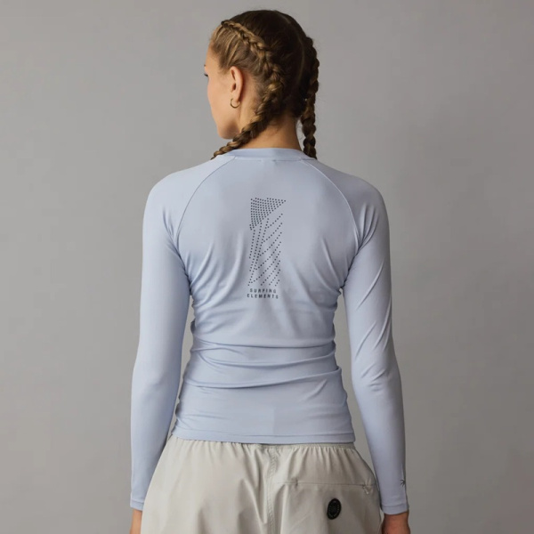Лакра для серфинга Ion Rashguard LS Women Misty-Blue