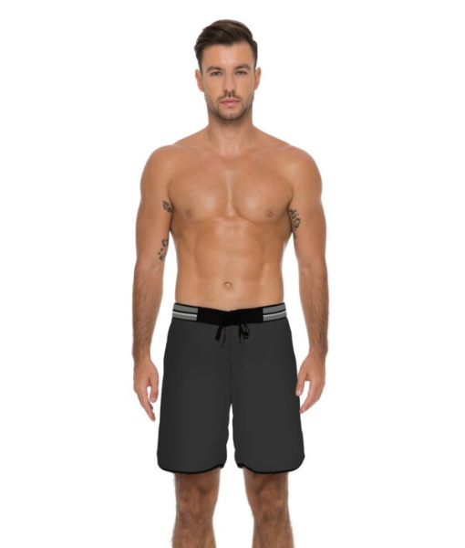 Бордшорты мужские 69Slam Luke Plain Dark Grey DG Medium Length Boardshort SSLPLN-DG