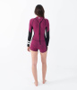 Гидрокостюм Hurley Air 2mm Shorty Springsuit Women Bzip Prune