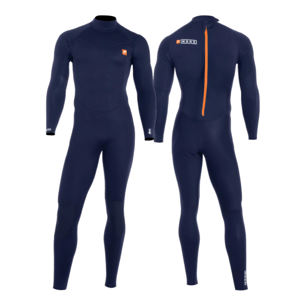 Гидрокостюм MDNS Pioneer Men Steamer 5/4/3 mm BZ Navy/Orange