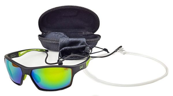 Солнцезащитные очки DE Exit Matt Black Green