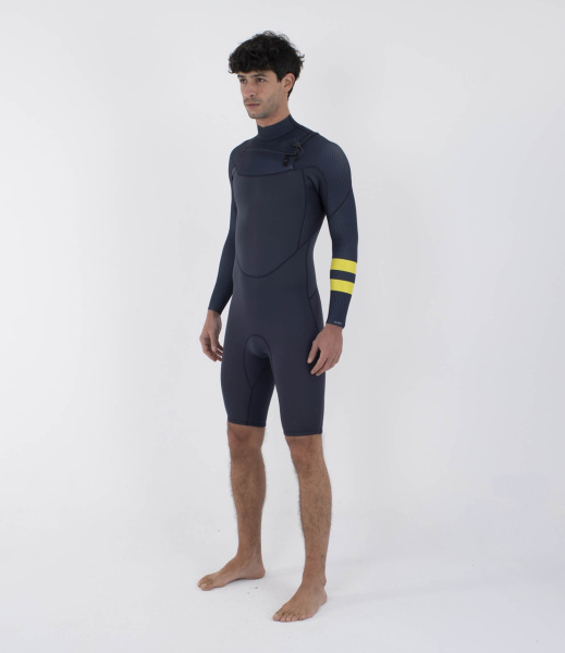 Гидрокостюм Hurley Air Toledo 2/2 mm LS Springsuit Fullsuit Fzip Slate