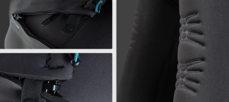 Гидрокостюм NeilPryde Mission Fullsuit 5/4 GBS FZ Charcoal