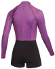 Гидрокостюм Mystic Lunar Longarm Shorty 2/2mm Fzip Women Sunset Purple