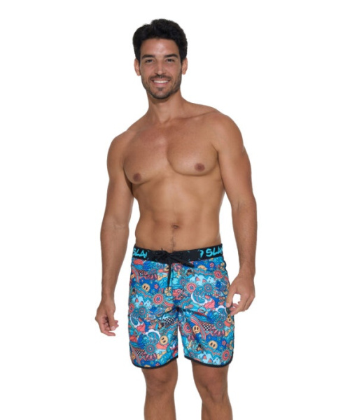 Бордшорты мужские 69Slam Luke Tropical Lah TCL Medium Length Boardshort SLTCL-PM
