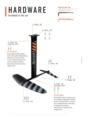 Гидрофойл RRD Universal SW Alu Y30