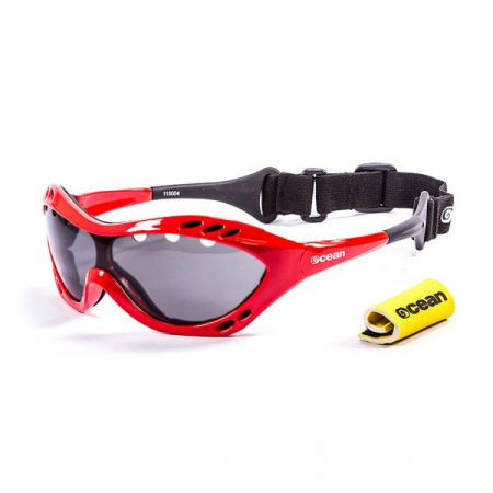 Солнцезащитные очки  Ocean Glasses Costa Rica Shiny Red+Smoke 2021