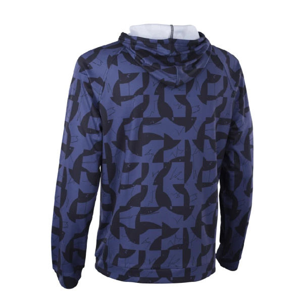 Лайкра с капюшоном Ion Wetshirt Hood Men LS Funky/Deep/Water