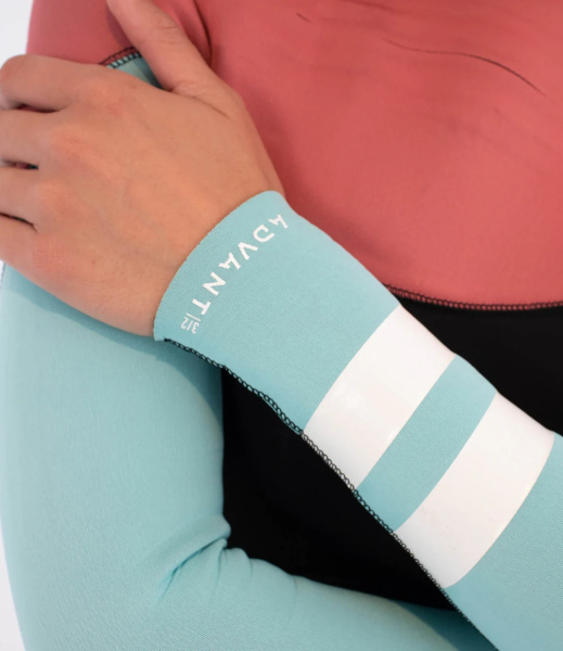 Гидрокостюм Hurley Advant 3/2mm Fullsuit Women Fzip Spiced Coral