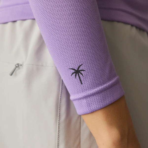 Лакра с капюшоном Ion Wetshirt Hood LS Women Lilac/Petals