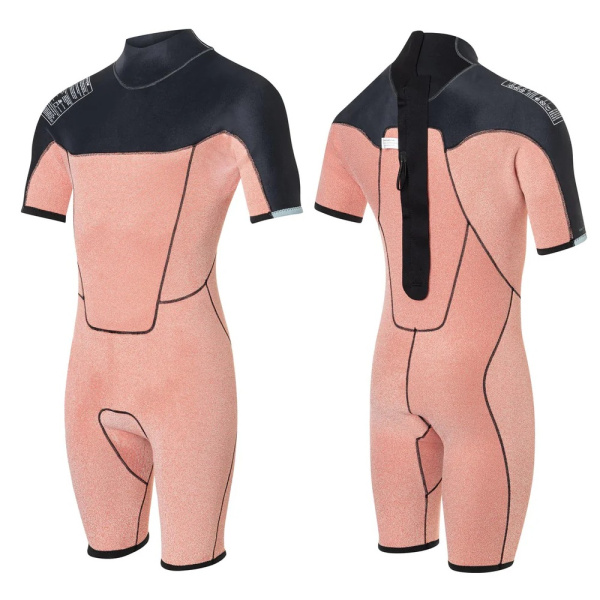 Гидрокостюм NeilPryde Rise 2/2 Shorty S/S FL BZ Black/Light Grey-Blue