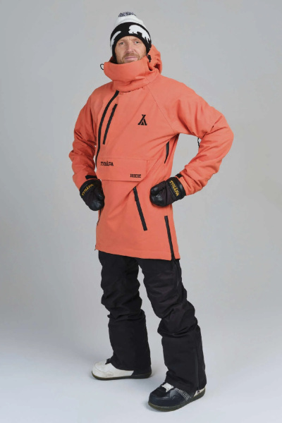 Комбинезон Тундра Ride VI snow 20х30 кирпично-чёрный