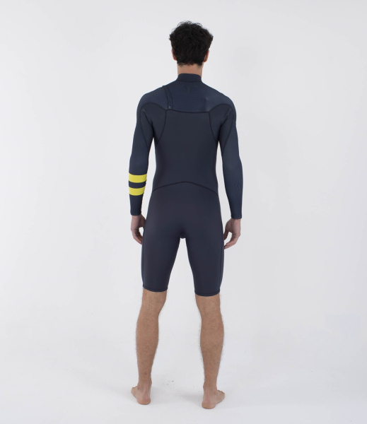 Гидрокостюм Hurley Air Toledo 2/2 mm LS Springsuit Fullsuit Fzip Slate