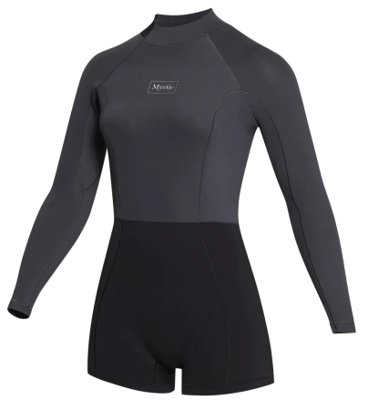 Гидрокостюм Mystic Lunar Longarm Shorty 2/2mm Bzip Women Black