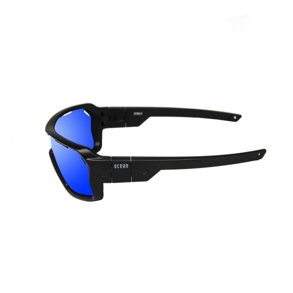 Солнцезащитные очки Солнцезащитные очки  Ocean Glasses Chameleon Matte Black+Blue Revo 2021