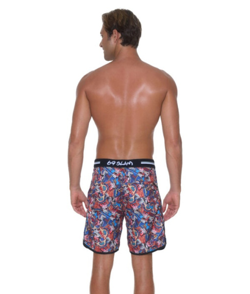 Бордшорты мужские 69Slam Luke Kabukimono KBM Medium Length Boardshort SSLKBM-PM 