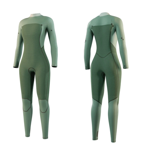 Гидрокостюм Mystic Haven Fullsuit 5/3mm Double Fzip Women Black