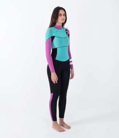 Гидрокостюм Hurley Advant 3/2mm Fullsuit Women Fzip Pistachio