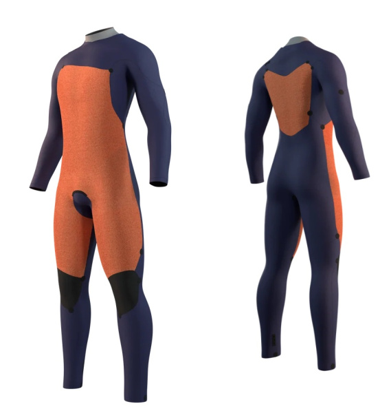 Гидрокостюм Mystic Star Fullsuit 5/3mm Fzip Navy
