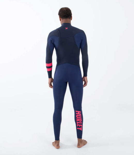 Гидрокостюм Hurley Advant 3/2 mm Fullsuit Fzip Indigo