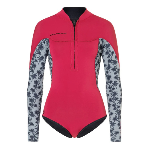 Гидрокостюм NeilPryde Vamp 2/2 Bikini Cut L/S FZ Raspberry/Palm