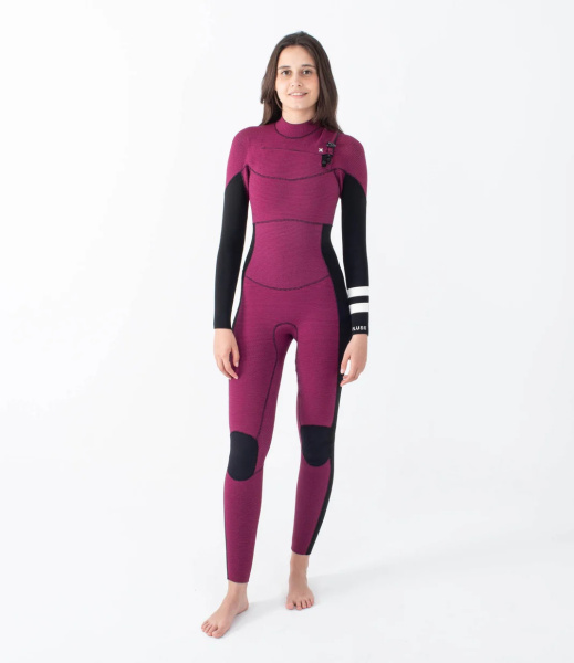 Гидрокостюм Hurley Fullsuit 4/3mm Women Bzip Prune