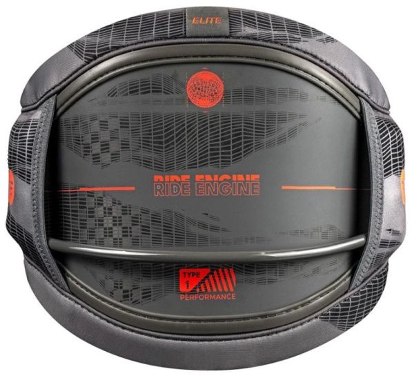Трапеция для кайта Ride Engine Elite Carbon Type 1 Hyperlock Harness Graphite
