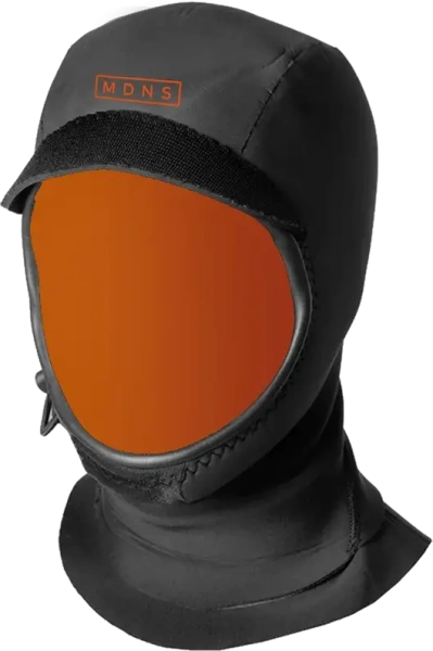 Гидрошлем MDNS Prime Full Hood 3mm Black/Orange