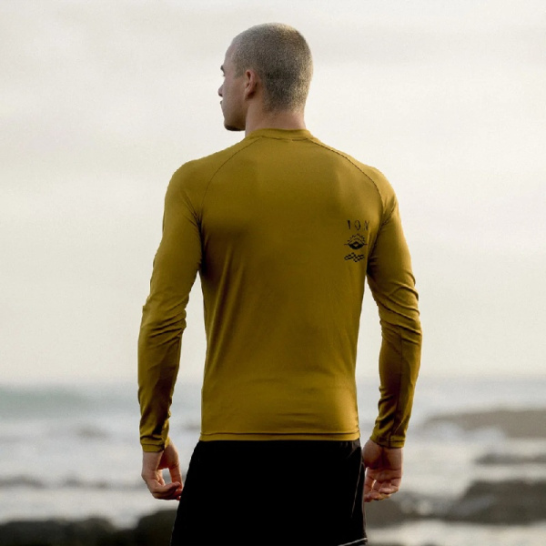 Лайкра для серфинга ION Rashguard Longsleeve Men Gold-Brust