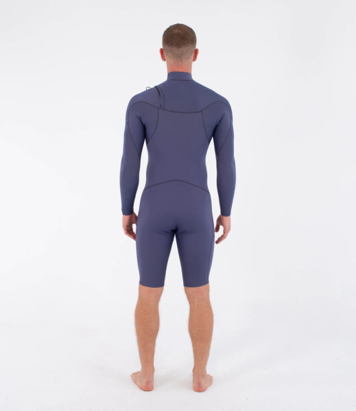 Гидрокостюм Hurley Air Toledo 2/2 mm LS Springsuit Fullsuit Fzip Slate