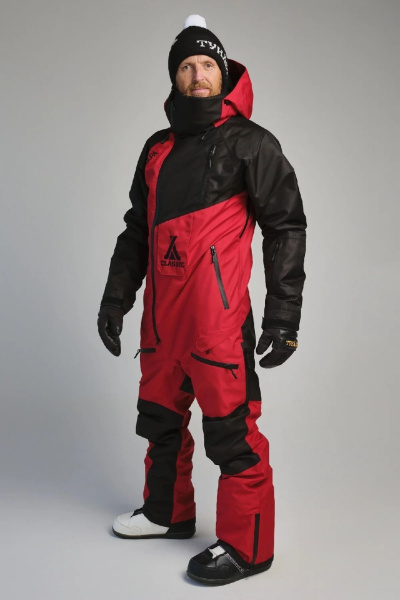 Комбинезон Тундра Classic X strong 15х15 красно-чёрный