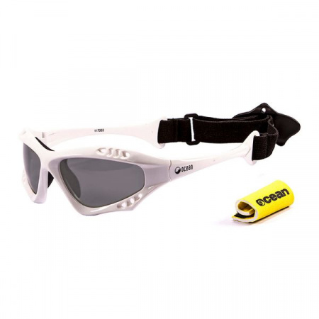Солнцезащитные очки  Ocean Glasses Australia Shiny White+Smoke 2021
