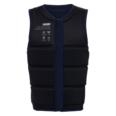 Спасжилет для вейкборда Mystic Star Impact Vest Fzip Wake Navy