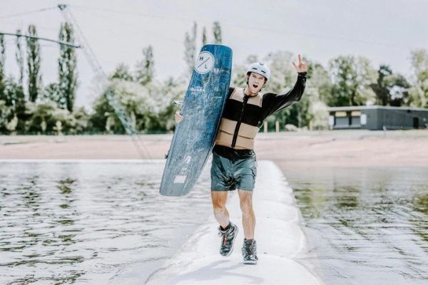 Спасжилет для вейкборда Mystic Peacock Impact Vest Fzip Wake Slate/Brown