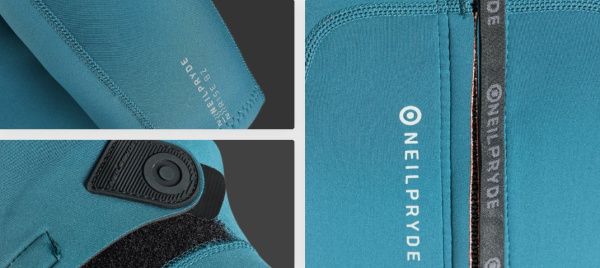 Гидрокостюм NeilPryde Rise 2/2 Shorty S/S FL BZ Petrol/Blue