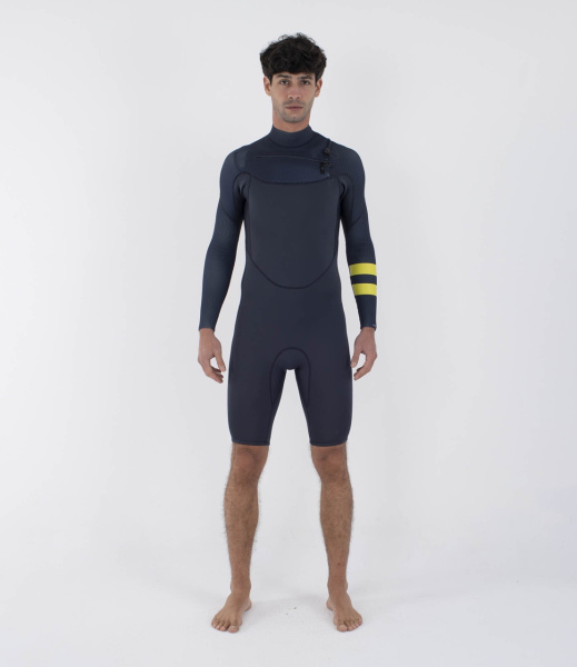 Гидрокостюм Hurley Air Toledo 2/2 mm LS Springsuit Fullsuit Fzip Slate