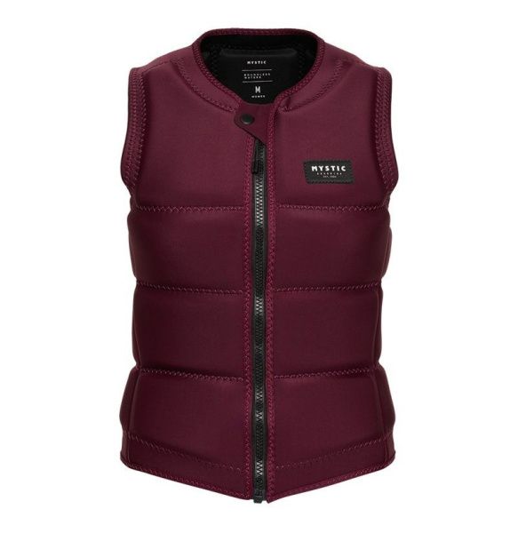 Спасжилет для вейкборда Mystic Star Impact Vest Fzip Wake Women Oxblood Red